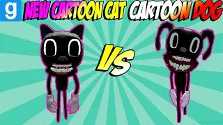 NEW CARTOON CAT VS CARTOON DOG! - Garry's Mod Sandbox
