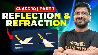 Light Chapter Explained 🔥 Reflection & Refraction | Part 1 | Class 10