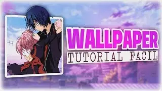 CREA UN WALLPAPER PERSONALIZADO || TUTORIAL PHOTOSHOP