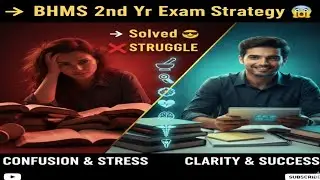 BHMS 2nd Year Exam strategy | Study Plan | Pathology, FMT, Organon, Materia Medica | Exam Strategy 🔥