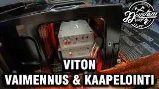 Maanrakennusukon Työmaa-Vito: Vaimennus & Kaapelointi