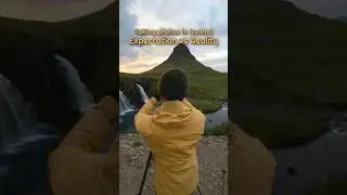 Taking photos in Iceland : Expectations VS Reality. #iceland