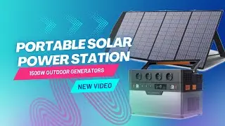 Portable solar Powe Station 700W/1500W Outdoor Generators,Battery Backup 1st comment  link copy past