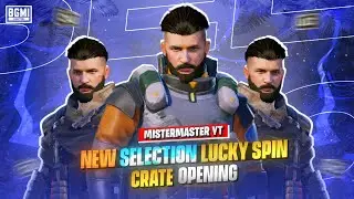 NEW SELECTION LUCKY SPIN CRATE OPENING | CRATE OPENING IN BGMI | #bgmi #pubg #mistermasteryt #mmyt
