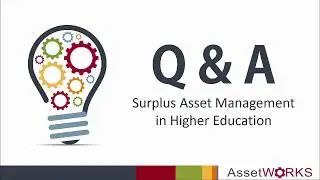 Higher Ed Surplus - Future of Surplus Management