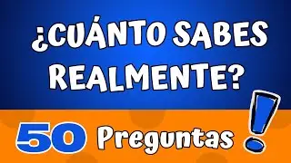 🦉Test CULTURA GENERAL‼️50 Preguntas en Cinco Fascinantes Categorías: Geografía, Literatura, Cine...