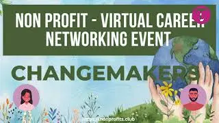 #Career #Events: ChangeMakers Hub - Virtual Job Networking Event for Nonprofit Professionals