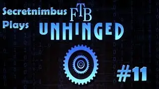 Let's Play Minecraft FTB Unhinged #11 - ME Network Automation
