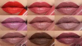 GOLDEN ROSE LONGSTAY MATTE 18-26 NOWE KOLORY {Swatche na Ustach + Recenzja}