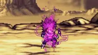 Animation Sprite Goku Instinct MU VS Vegeta Ultra Ego