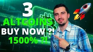 Top 3 Altcoins Ready To EXPLODE in September 2021🚀| BEST Crypto NOW 1500% ?!CRYPTO NEWS| BUY NOW?! 😱