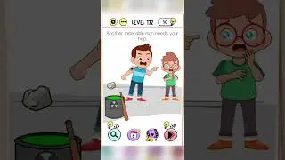 Brain Test Level 132 Best Solution | Brain Test Solution Walkthrough