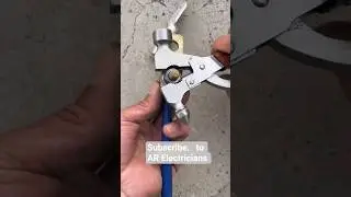 perfect wire crimping process #diy #experiment #shortsfeed #shortvideo #shorts #electrical #tools