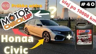 Should I change the oil after 10,000 km? Honda Civic and Amsoil 5W30 - Motor Checkup paper test #40