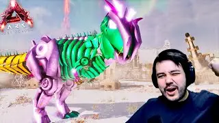 CARCHARODONTO TEK! Finamente Domei!  ARK LOST COLONY #41