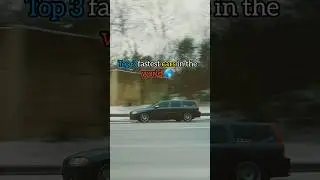 top 3 fastest cars in the world 🌎