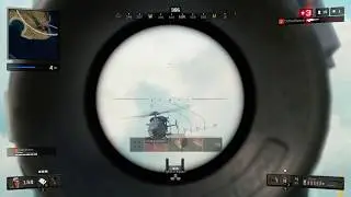 COD BO4: Blackout - Sniping the Helicopter Pilot with a Koshka