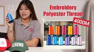 The Polyester Embroidery Thread Everyone&rsquo;s Talking About! Richword 4000m Unboxing & Full Guide