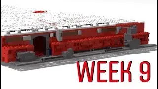 LEGO Building Crait Series - Part 9 - Plan Changes - Mini Craters + Better Trench and Door!!