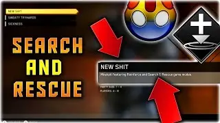 THEY FINALLY ADDED THIS GAME MODE!! (COD IW SEARCH & RESCUE)