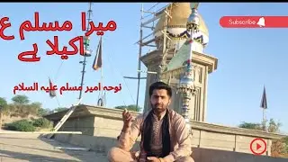 Mera Muslim (as) Akela hai | Shahadat Ameer Muslim Noha
