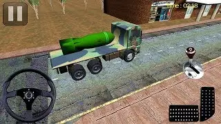 Bomb Transporter Sim - 3D City Truck Game |  Nuclear Bomb - Modern Weapons, Missile And Jet Fighters
