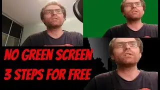 How To Remove Background On Web Camera Without Green Screen On OBS / StreamLabs Video Guide Tutorial