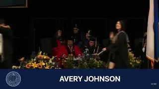 Avery graduation walk