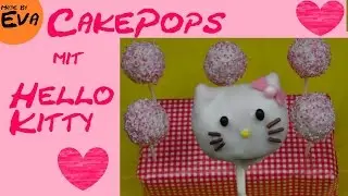 Hello Kitty Cake Pops Backen Kuchenlollis Geburtstageskuchen super h&uuml;bsch