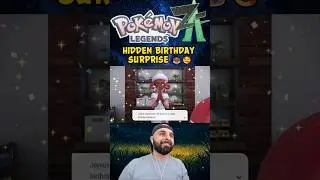 Nurse Joy's Birthday Gift Left Me Speechless #pokemonlegendsza  #shorts #surprise #pokemon