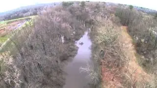 Red Chute Bayou Flooded 3 14 2015