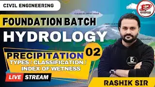 L-2 Precipitation | Hydrology | Civil Engineering  by Rashik Sir #gatecivil #gate2027 #ssc #sscje