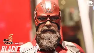 First Look! Hot Toys Black Widow - 1/6th scale Red Guardian Collectible Figure