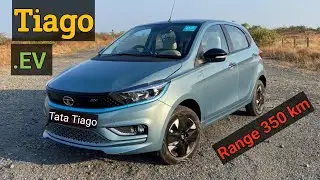 Tata Tiago EV 2023 Top Model !! Best Budget Ev Car In India !! Tiago price & Features Full Details