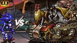 THE MOST EPIC SONIC TEAM (Mecha Sonic) vs METAL SLUG TEAM M.U.G.E.N Battle!🏆(4K 60FPS)