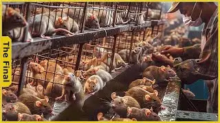 How the Chinese Trap and Process Billions of Rats Every Year | Food Factory