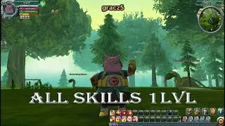 Dragon Ball Online Global - Mighty Majin all skills