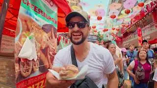 I found NUTELLA DUMPLINGS in Mexico City&rsquo;s Chinatown! 🇲🇽