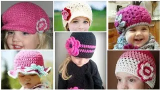 most wearing and creative collection of crochet baby cap designs