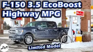 2021 Ford F-150 3.5 EcoBoost &ndash; MPG Test | Real-world Highway Range