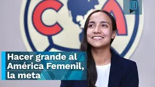 Entrevista: Hacer al América el más ganador de la Liga MX Femenil, la meta de Claudia Carrión