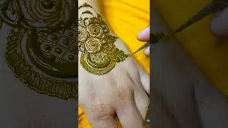 Simply string Henna design ||Athina&rsquo;s Henna Design ||#henna #mehndi #shortvideo