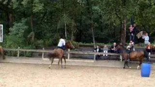 Barrel race @ Open dag Larense Manege 2011