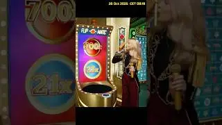 🔴 700X BIG WIN on Coin Flip 🔵 #casinoscores #crazytime #bigwin
