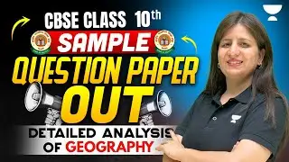 Geography Sample Paper Complete Solution 2025-26 | CBSE Class 10th | By Shweta Ma'am
