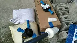 Water pump Installations, Storage tank and Water Filter, multi media Set up/ Rehub Pressure Tank,