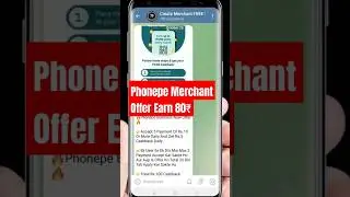 Phonepe Business 80₹ Cashback offer Today , Phonepe merchant offer today, How to create merchant