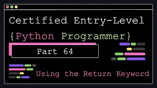 Сертифицированный программист Python начального уровня &mdash; Часть 64 &mdash; Использование ключевого слова...