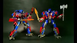 Versus: SS 44 vs SS 05 Transformers Optimus Prime Hasbro en Español Castellano Latino España