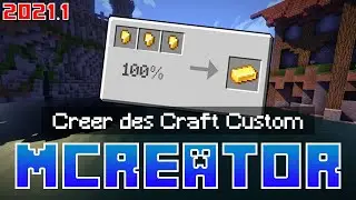 Créer une table de craft moddé Minecraft facilement ! /Tuto Mcreator #31 [FR]